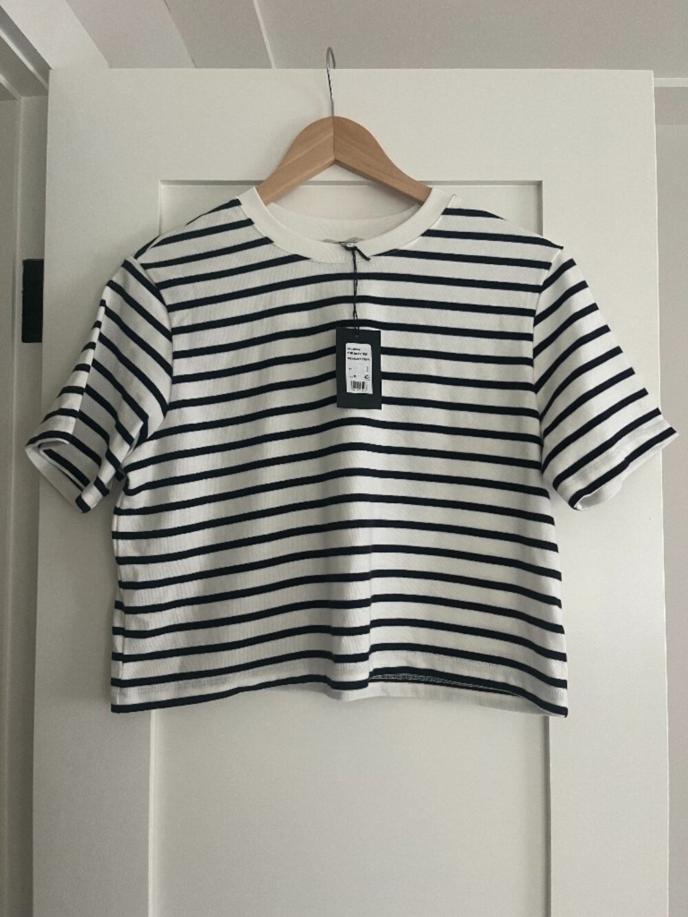 Joe's Jeans Striped Navy T-shirt